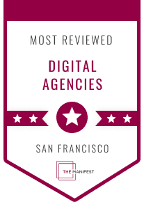 Most Reviewed Digital Agency Badge