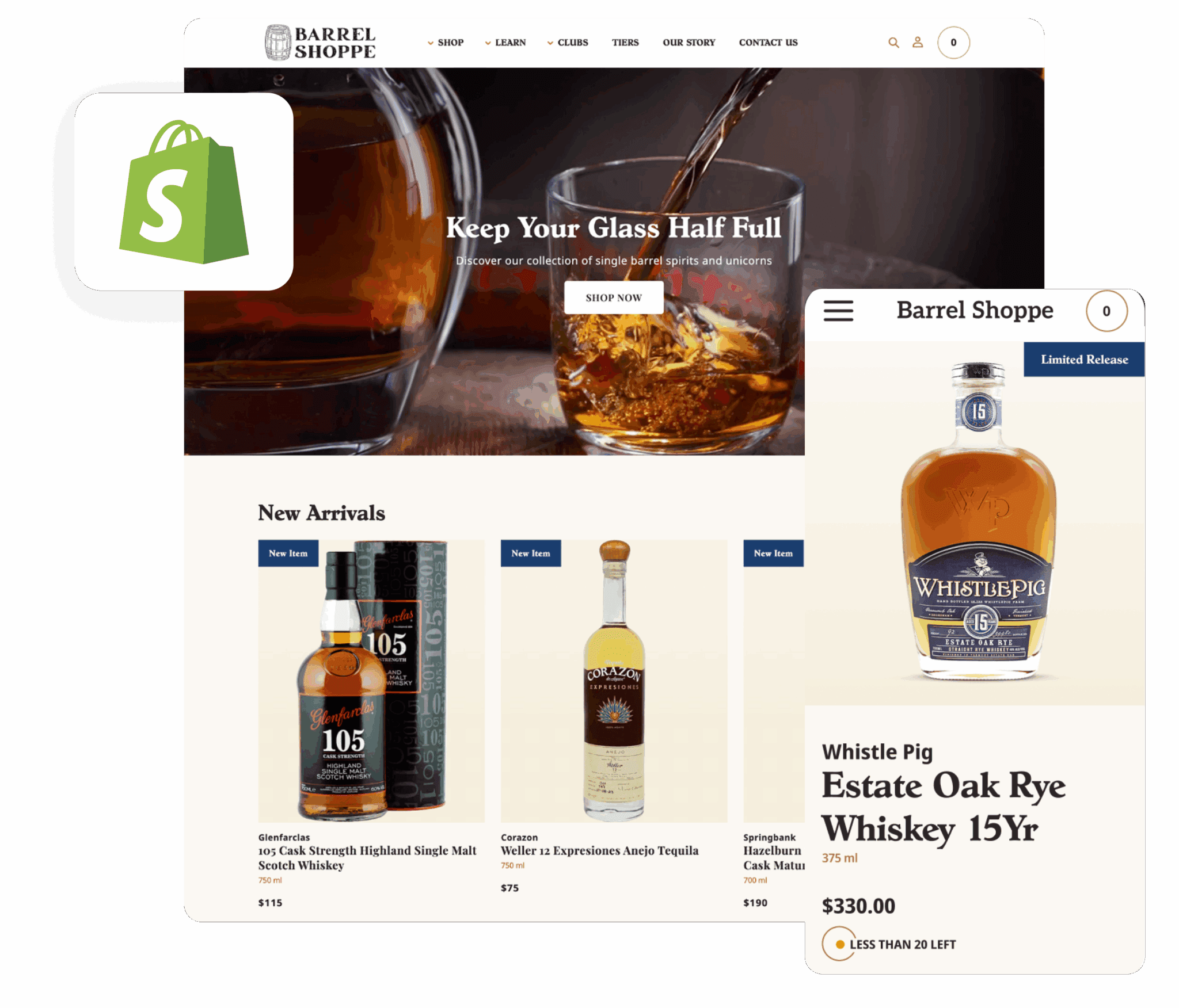 platform e commerce shopify hero